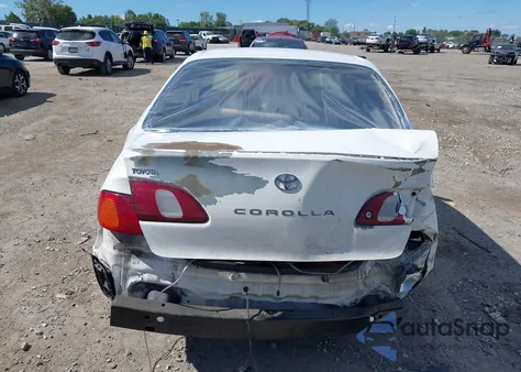 1998 Toyota Corolla Ce из США, поврежденный, VIN 2T1BR12E1WC067864